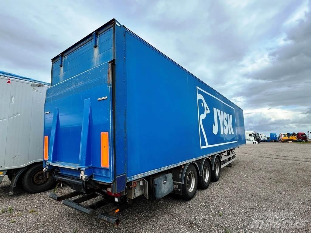 Fruehauf Lift Semi remorque fourgon