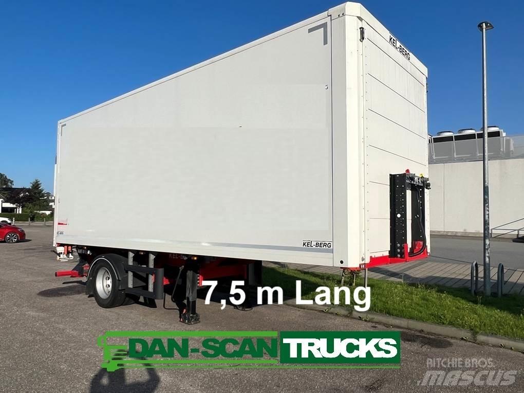 Kel-Berg 7,5m Semi remorque fourgon