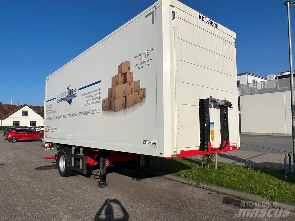 Kel-Berg 7,5m Semi remorque fourgon