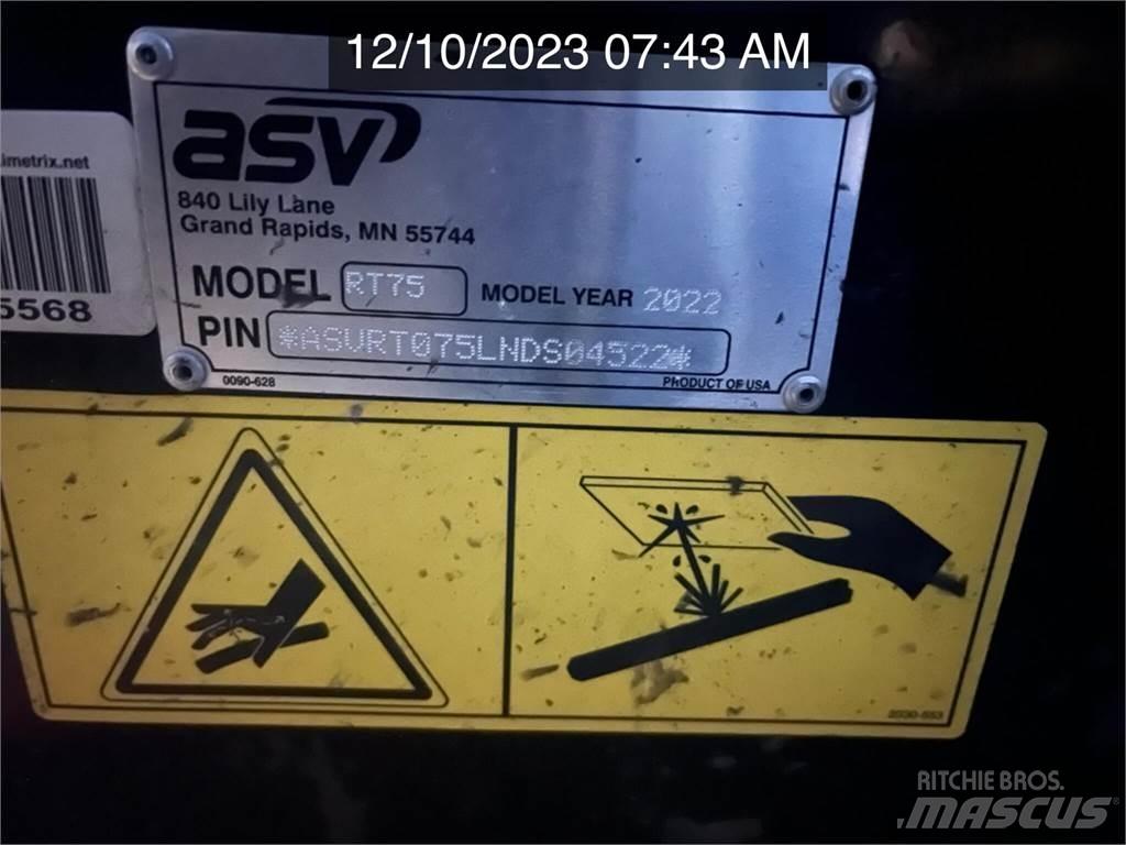 ASV POSI-TRACK RT75 Chargeuse compacte