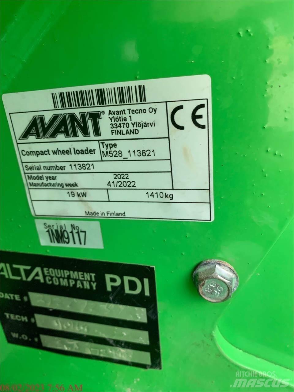Avant 528 Chargeuse sur pneus