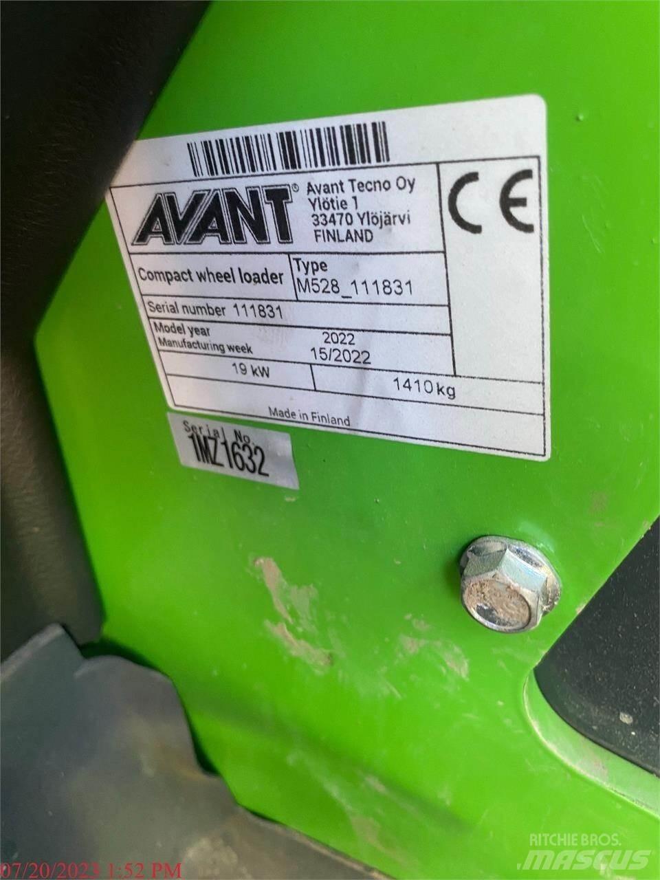 Avant 528 Chargeuse sur pneus