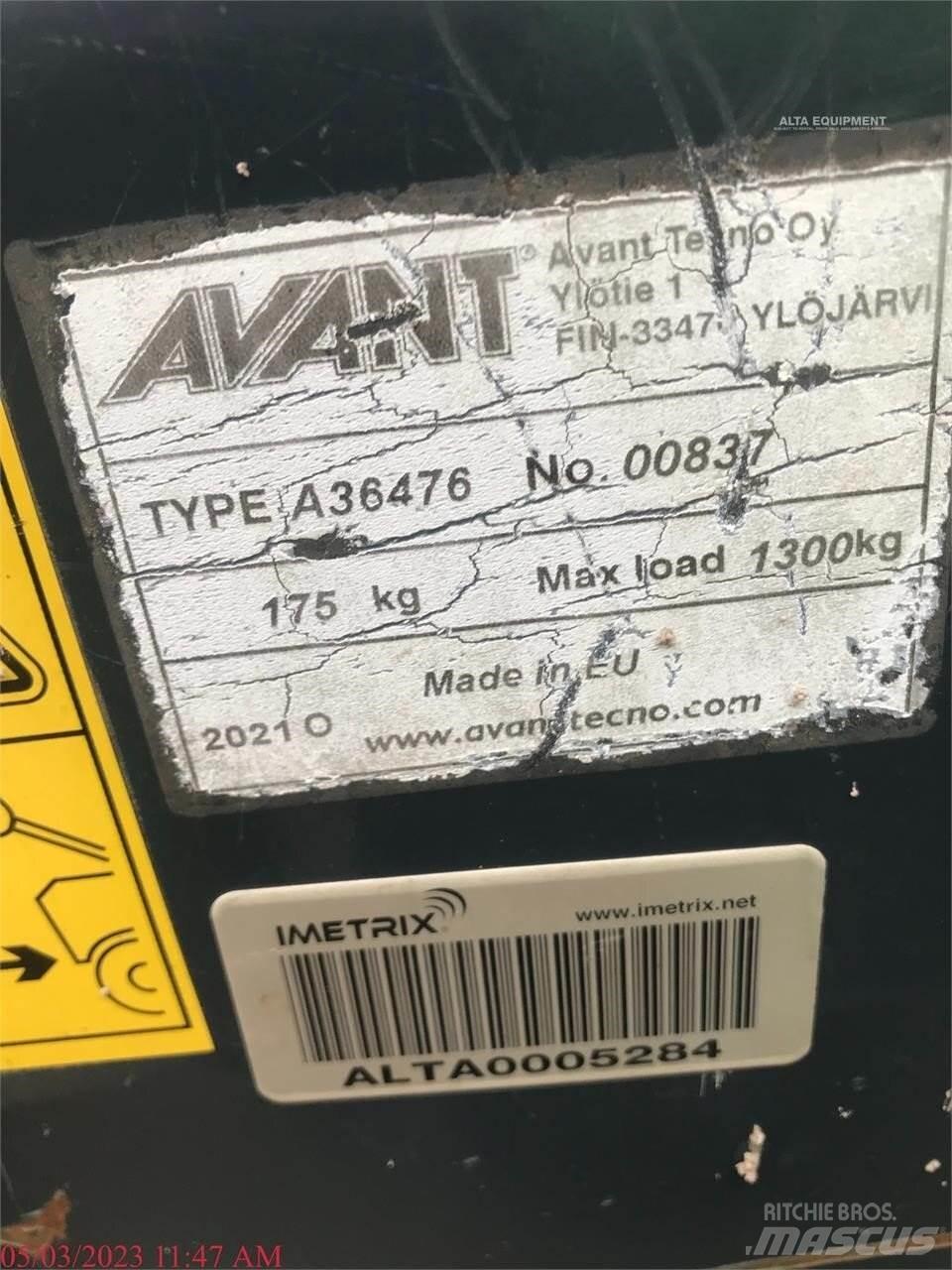 Avant 755I Chargeuse sur pneus