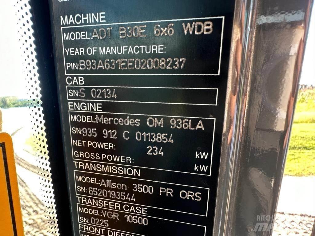 Bell B30E Tombereau articulé