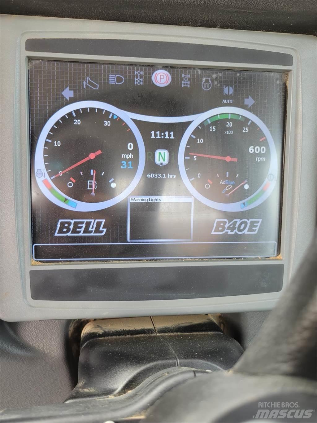 Bell B40E Tombereau articulé