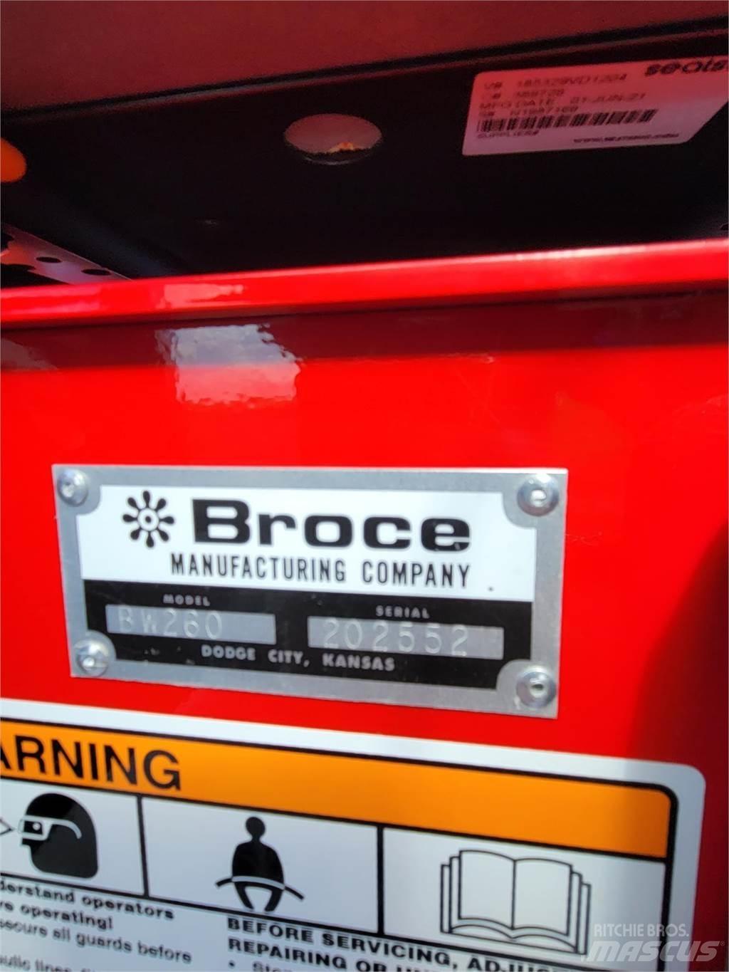 Broce BW260 Balayeuse / Autolaveuse