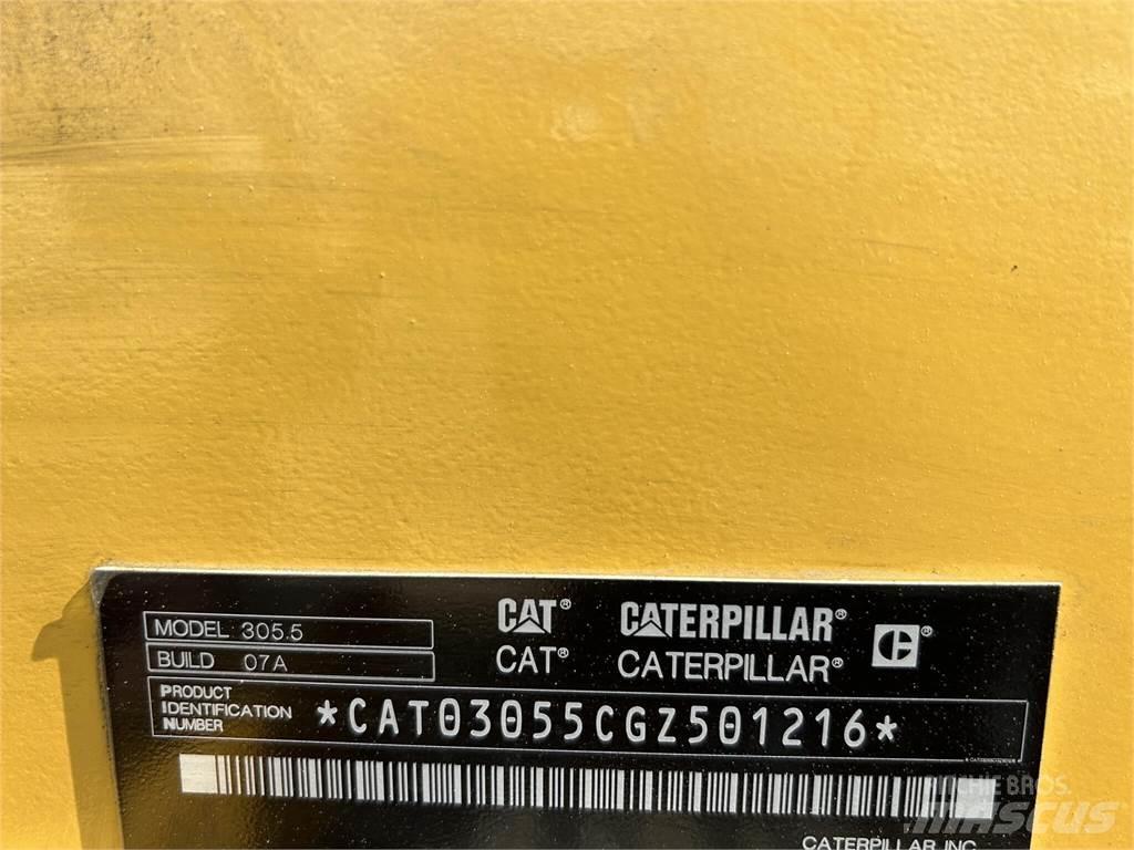 CAT 305.5 Mini pelle < 7t