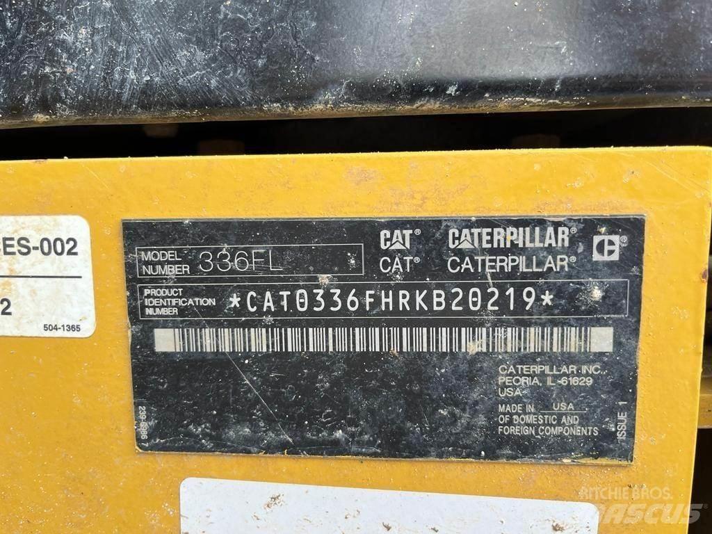 CAT 336FL Pelle sur chenilles