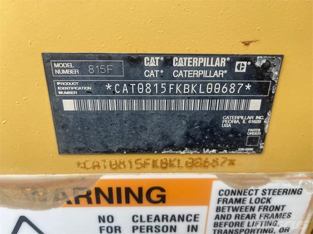 CAT 815F Compacteurs de déchets