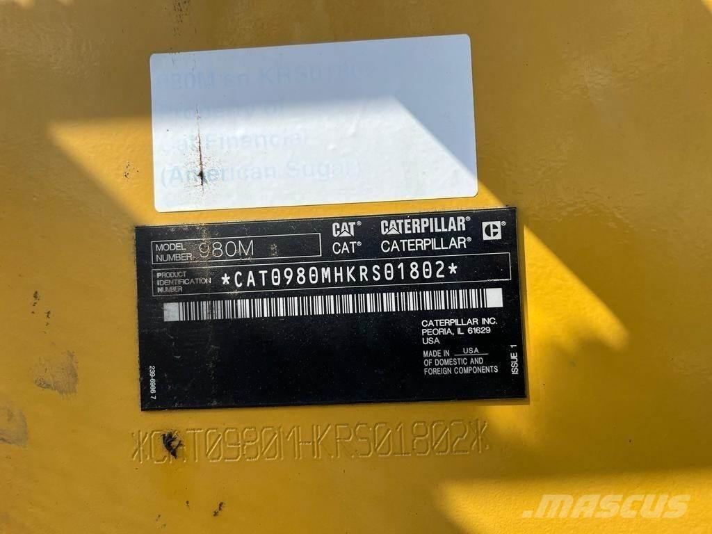 CAT 980M Chargeuse sur pneus