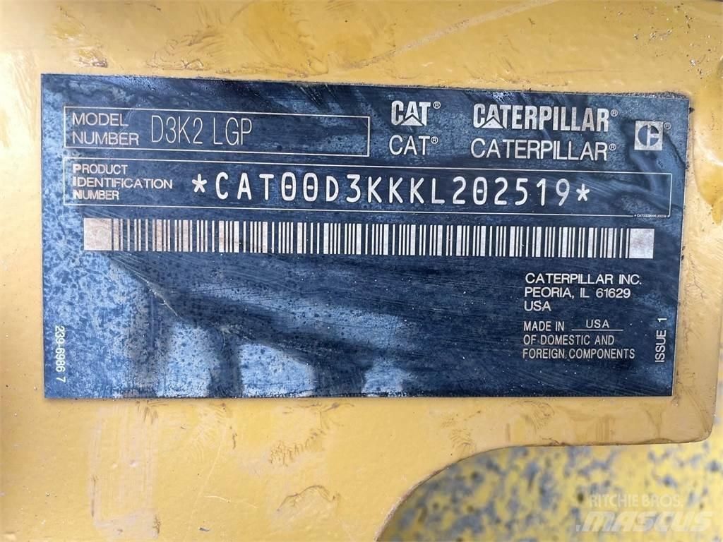 CAT D3K2 LGP Bouteurs sur chenilles