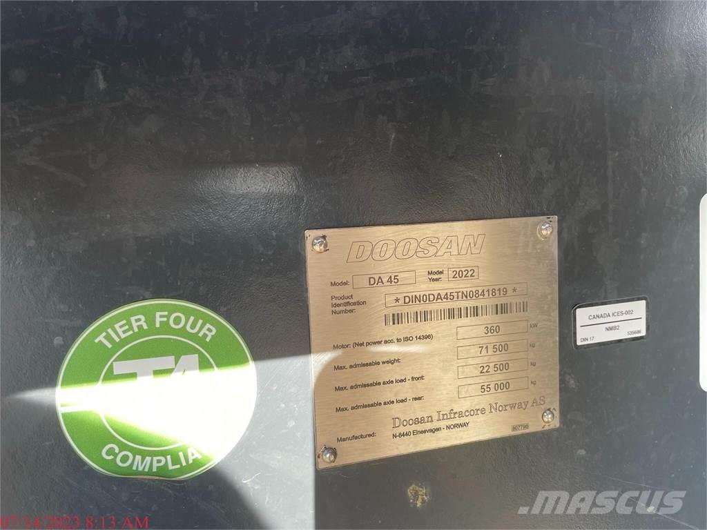 Doosan DA45-5 Tombereau articulé
