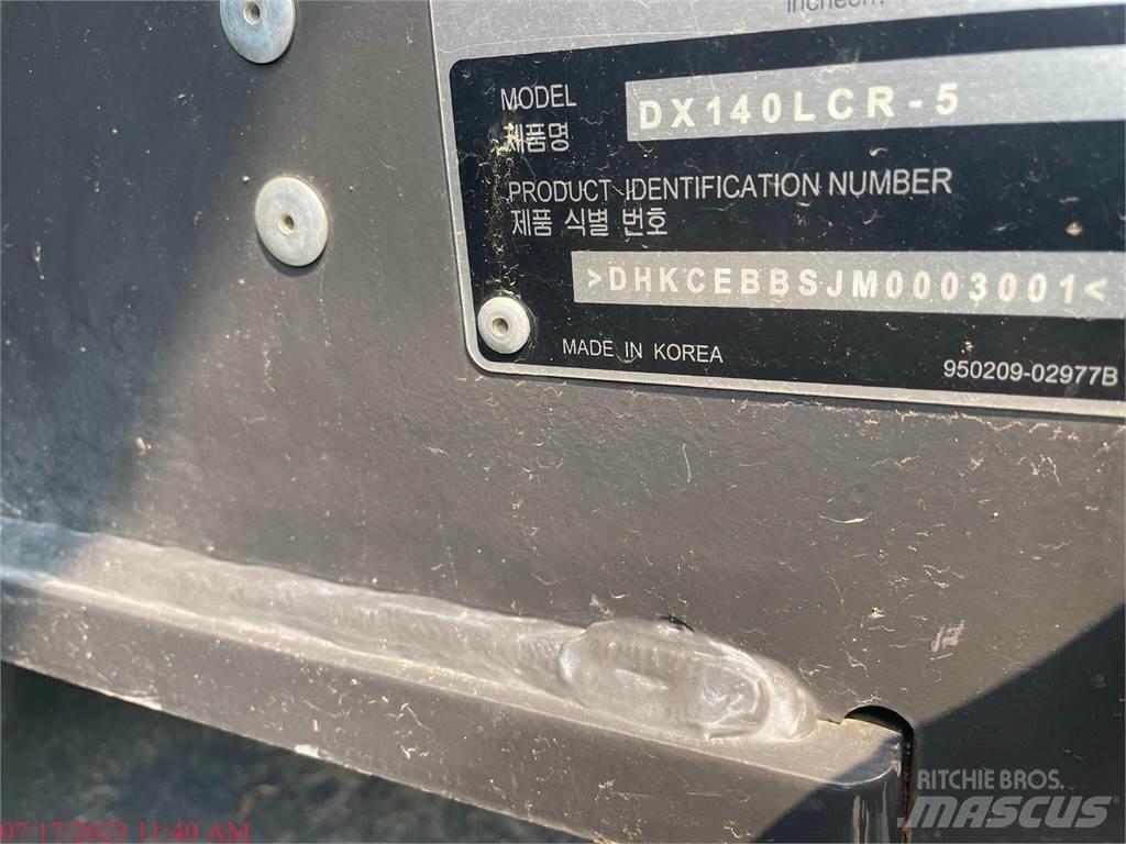 Doosan DX140 LC-5 Pelle sur chenilles