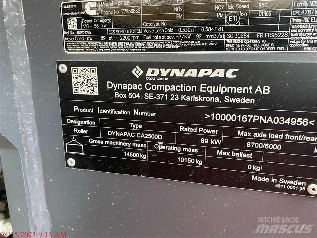 Dynapac CA2500D Rouleaux tandem