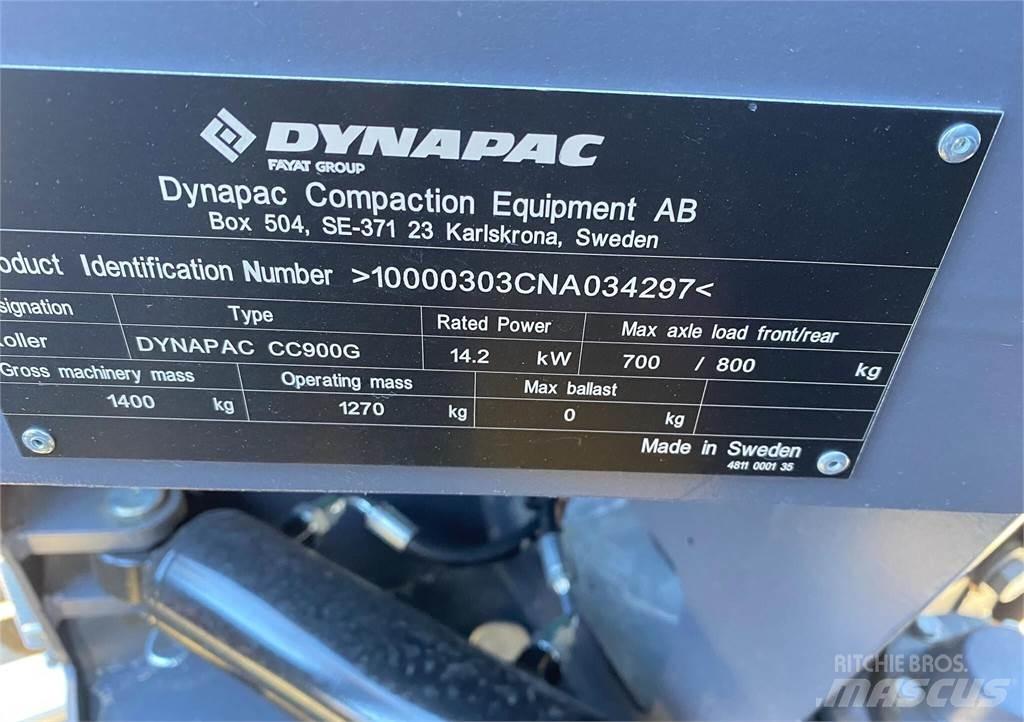 Dynapac CC900G Rouleaux tandem