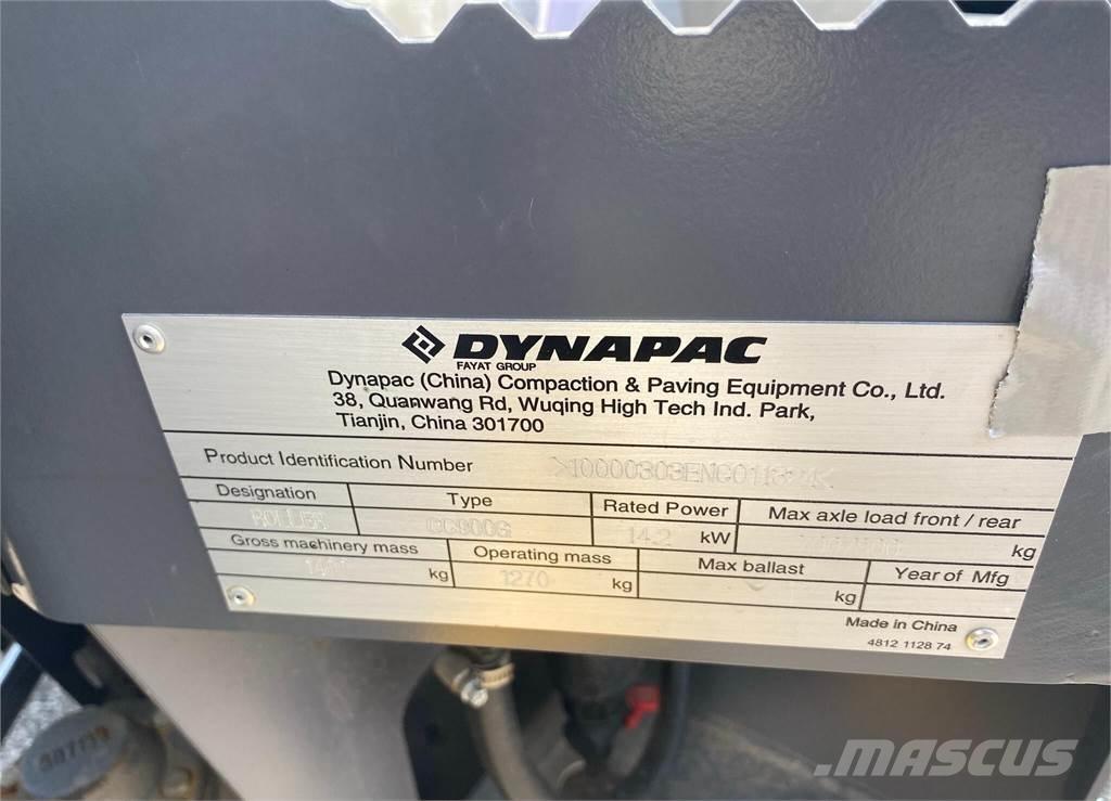 Dynapac CC900G Rouleaux tandem