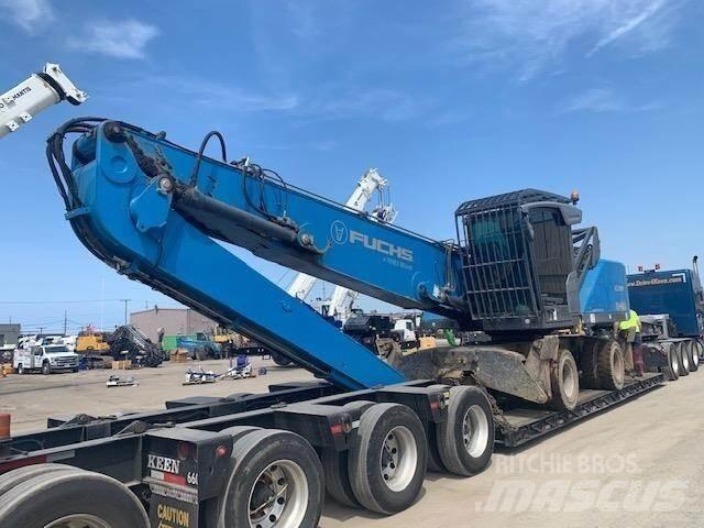 Fuchs MHL340 Pelle sur pneus