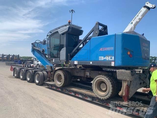 Fuchs MHL340 Pelle sur pneus