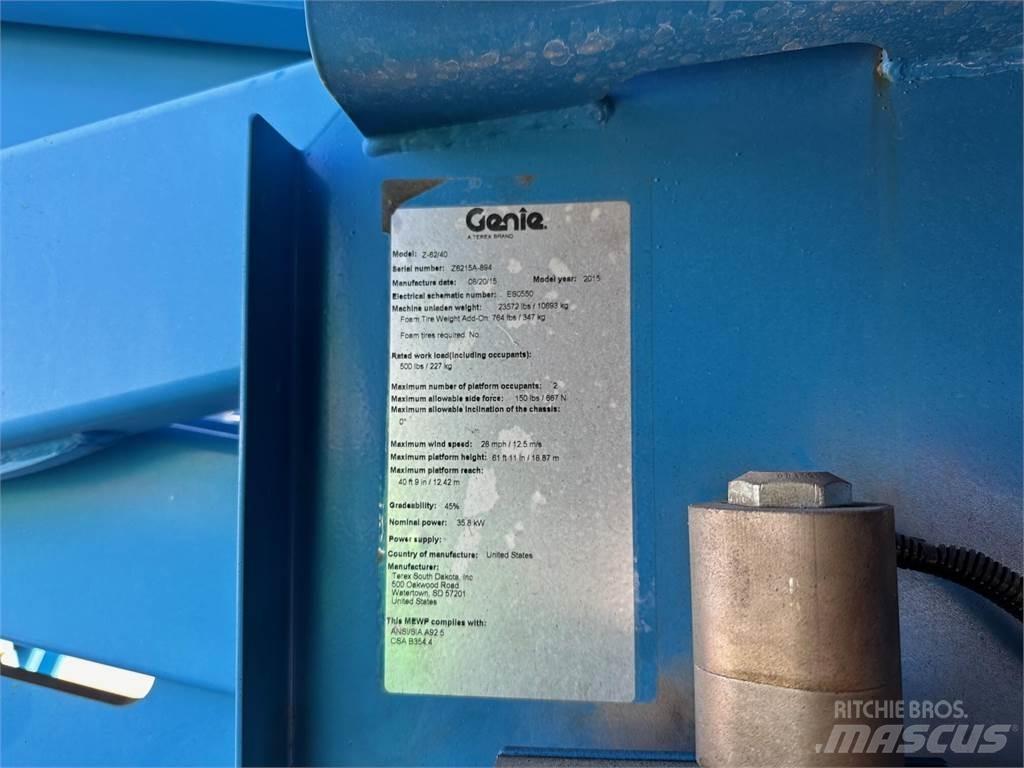 Genie Z62/40 Nacelles articulées