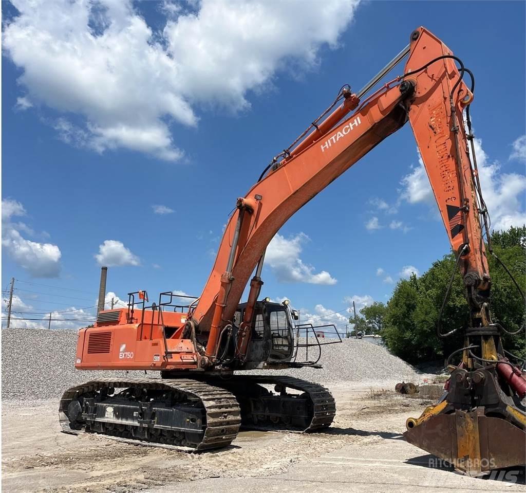 Hitachi EX750-5 Pelle sur chenilles