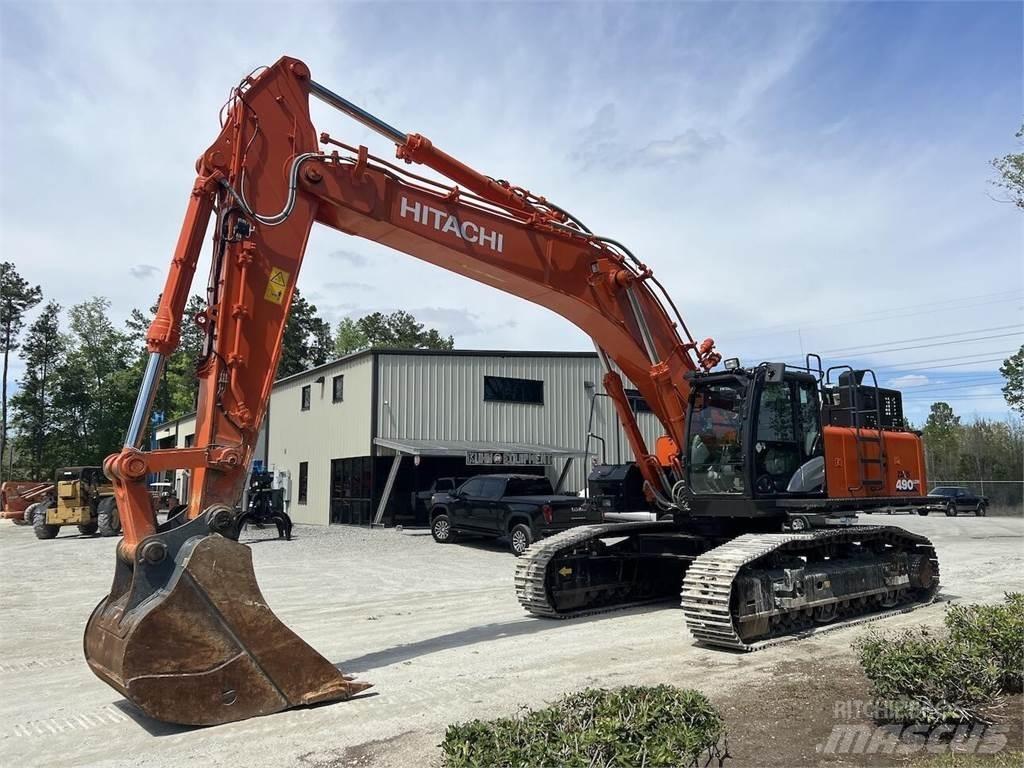 Hitachi ZX490 LCH-6 Pelle sur chenilles
