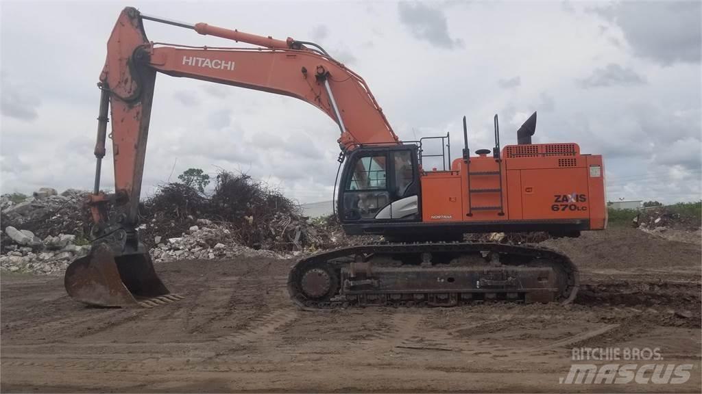 Hitachi ZX670 LC-5B Pelle sur chenilles