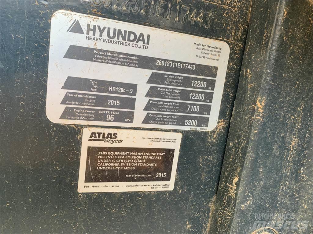 Hyundai HR120C-9 Rouleaux tandem