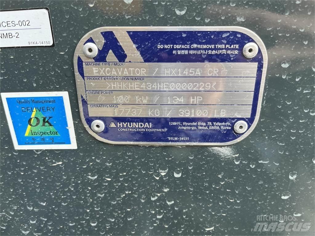 Hyundai HX145A LCR Pelle sur chenilles