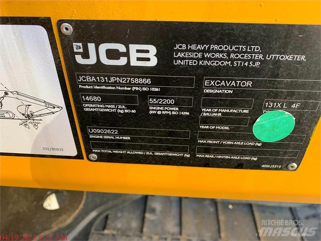 JCB 131X LC Pelle sur chenilles