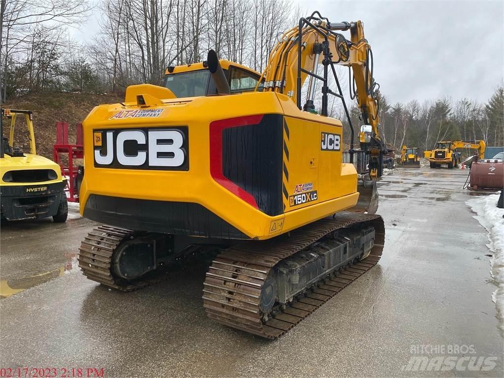 JCB 150X Pelle sur chenilles