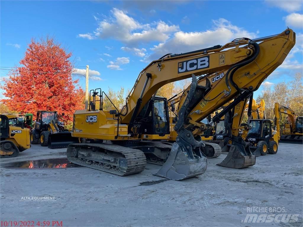 JCB 220X Pelle sur chenilles