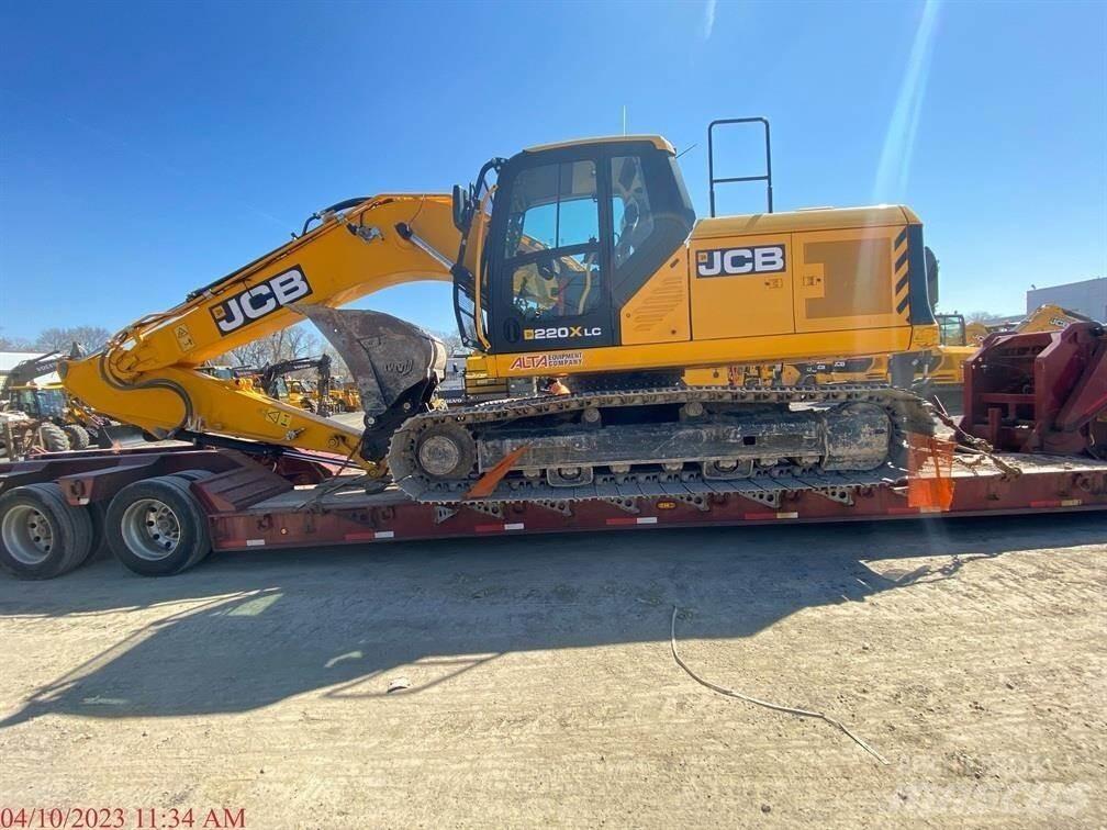 JCB 220X Pelle sur chenilles