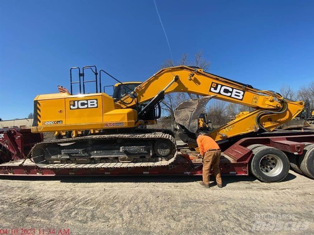 JCB 220X Pelle sur chenilles