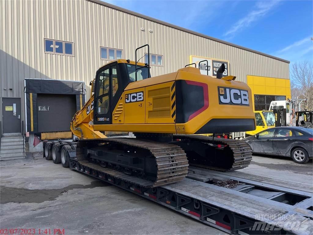 JCB 220X Pelle sur chenilles