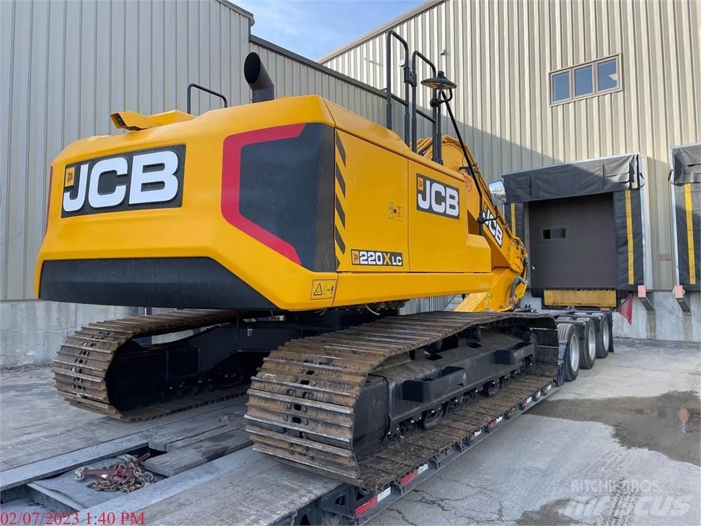 JCB 220X Pelle sur chenilles