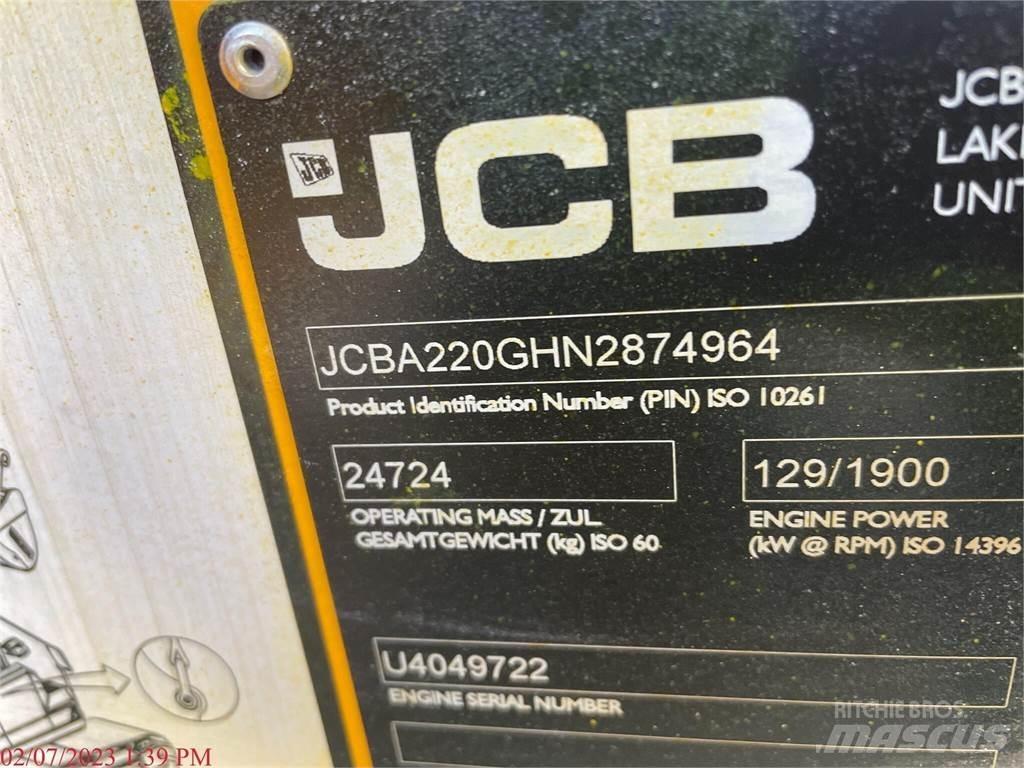 JCB 220X Pelle sur chenilles