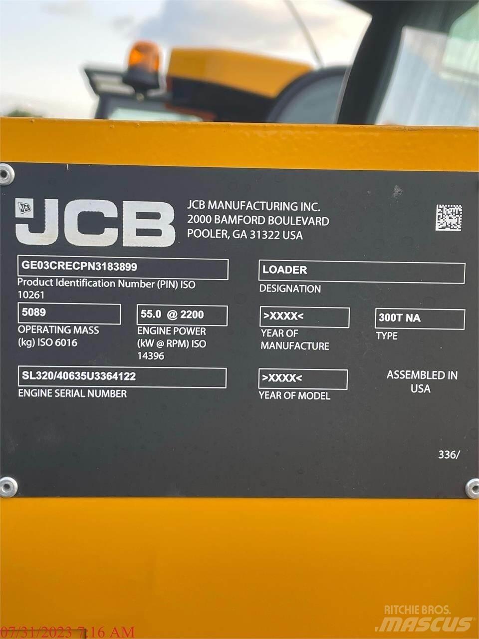 JCB 300T Chargeuse compacte