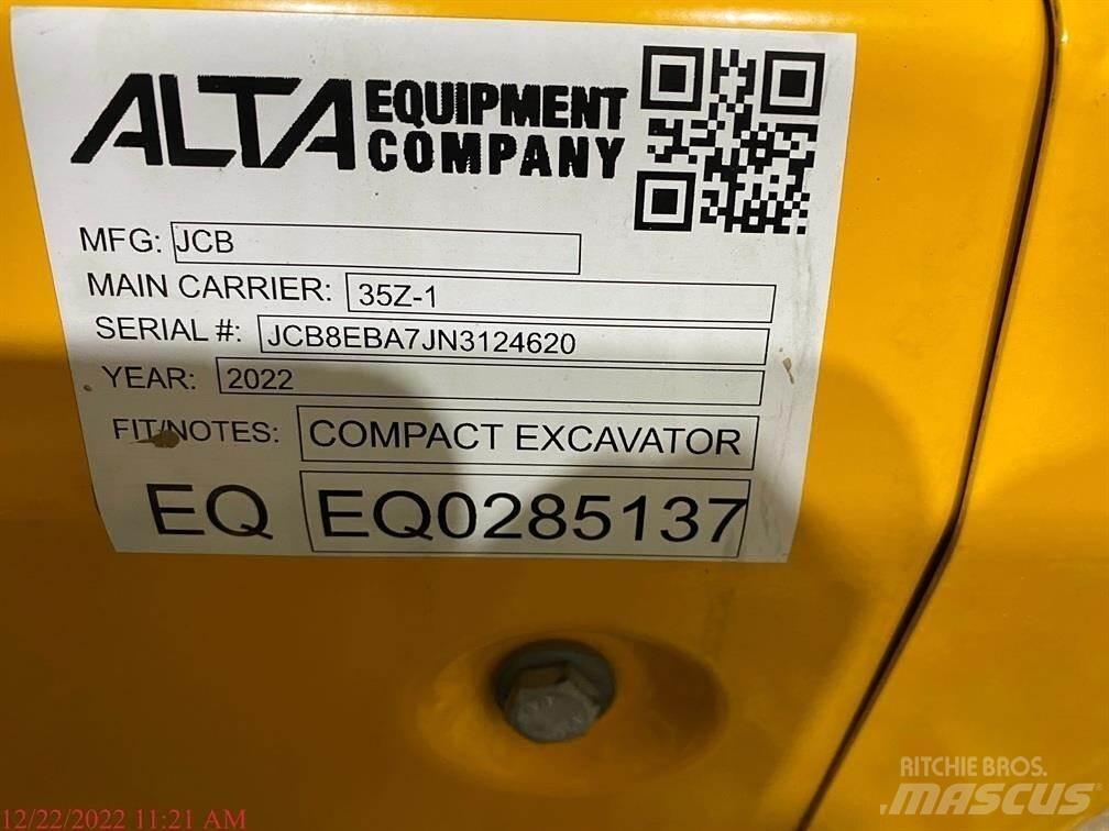 JCB 35Z-1 Mini pelle < 7t