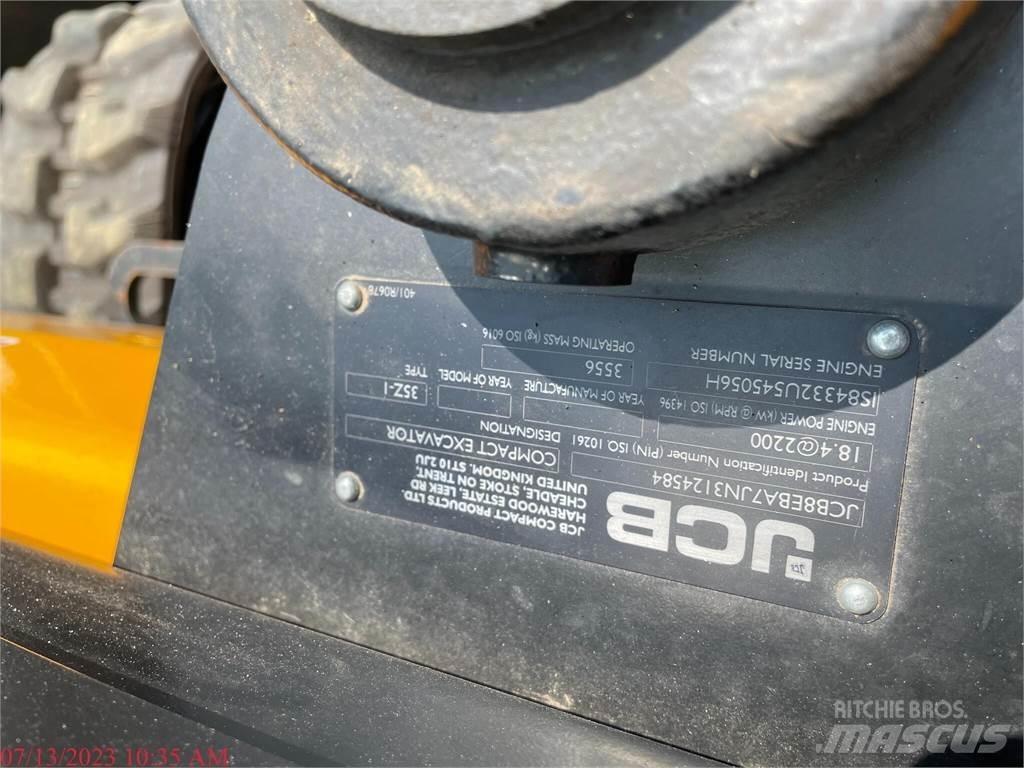 JCB 35Z-1 Mini pelle < 7t