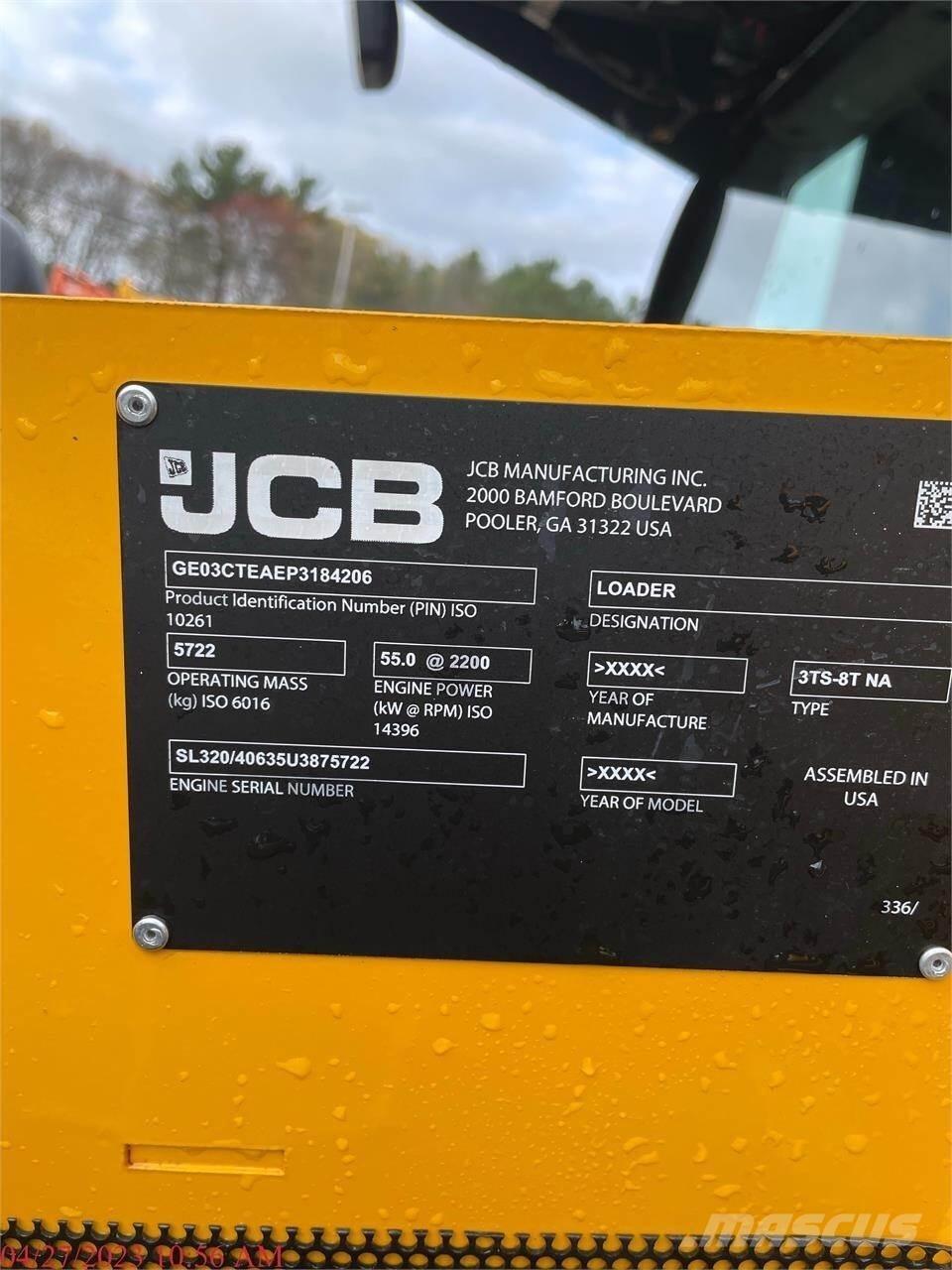 JCB 3TS-8T Chargeuse compacte