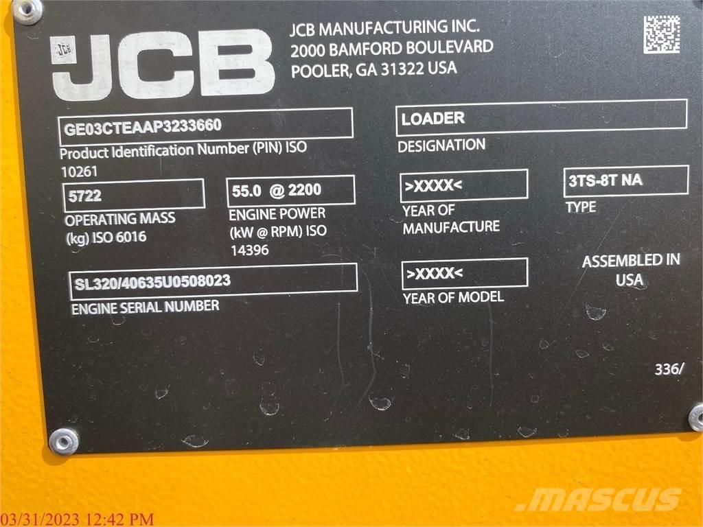 JCB 3TS-8T Chargeuse compacte
