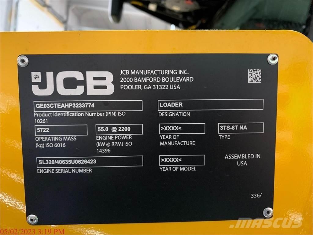 JCB 3TS-8T Chargeuse compacte