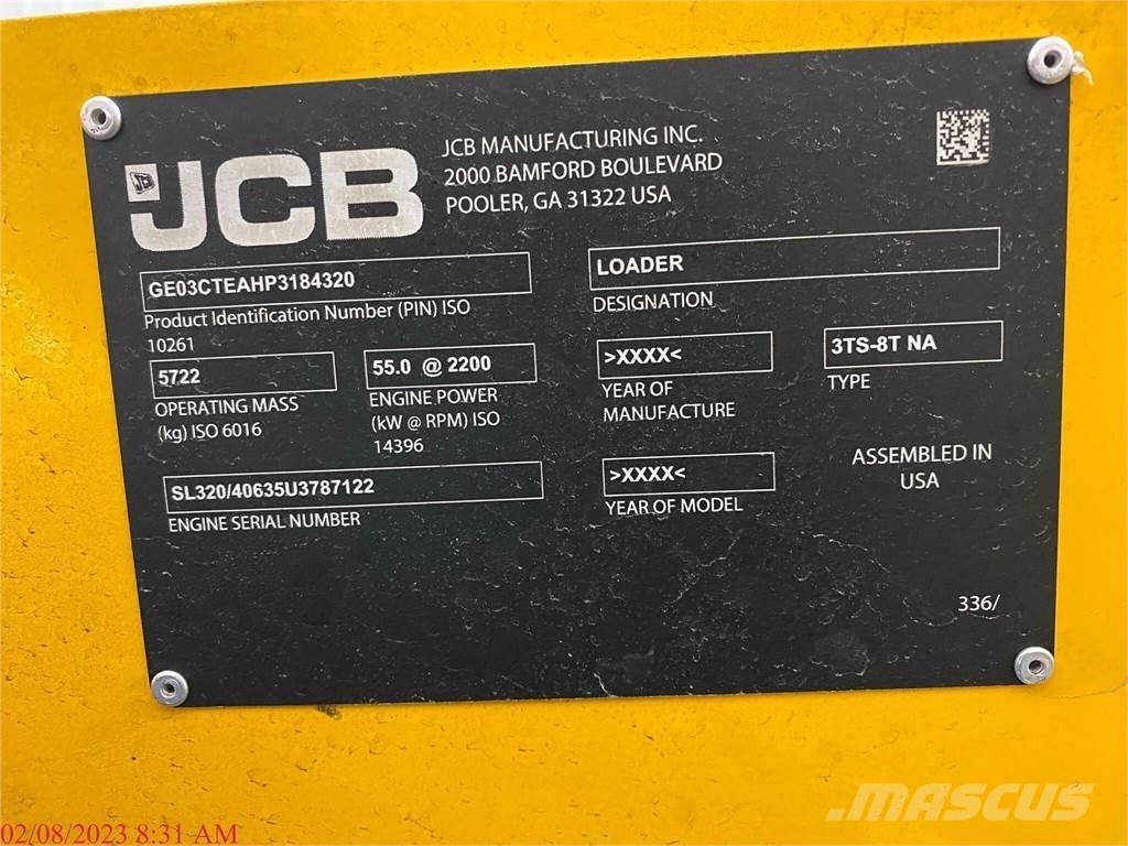 JCB 3TS-8T Chargeuse compacte