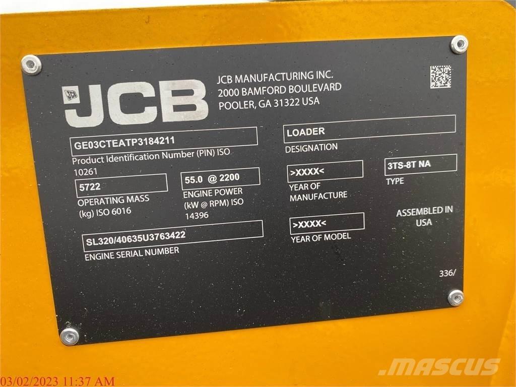 JCB 3TS-8T Chargeuse compacte