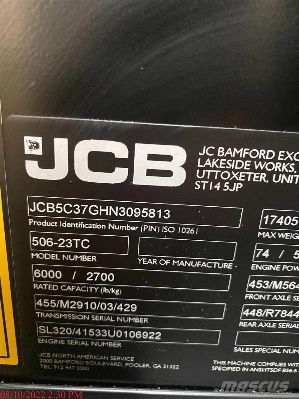 JCB 506-23TC Chariot télescopique