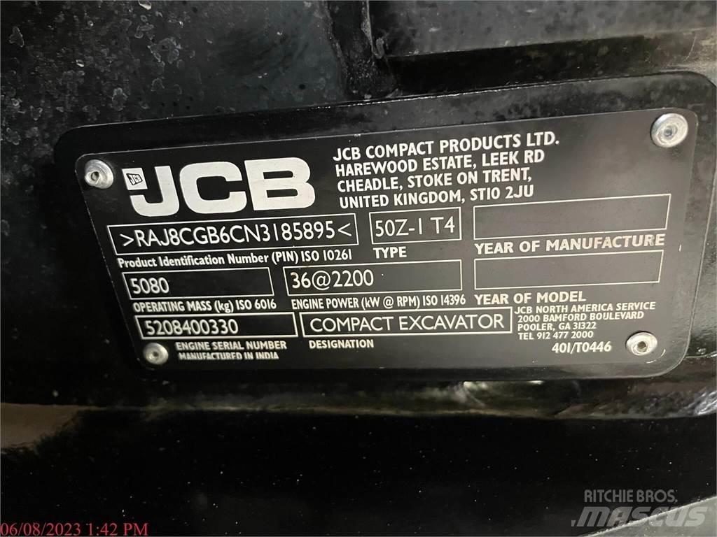 JCB 50Z-1 Mini pelle < 7t
