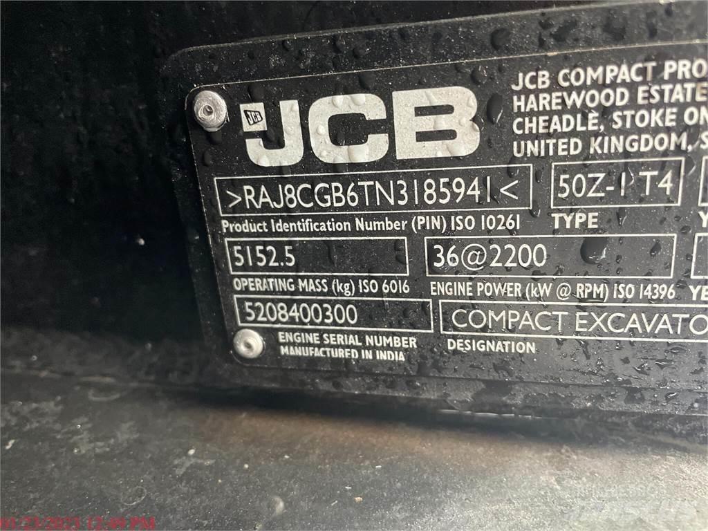 JCB 50Z-1 Mini pelle < 7t