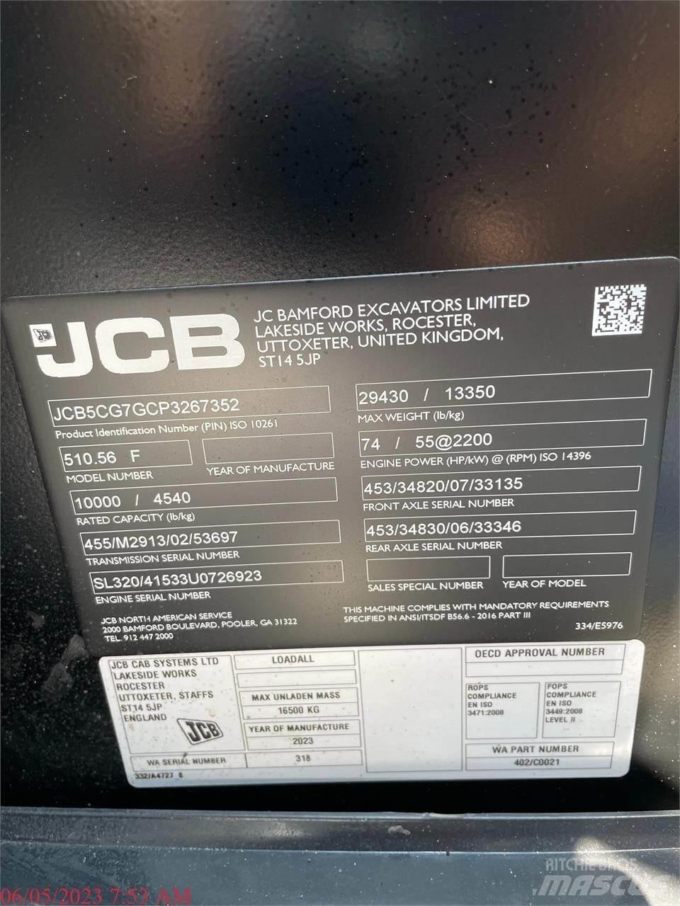 JCB 510-56 Chariot télescopique