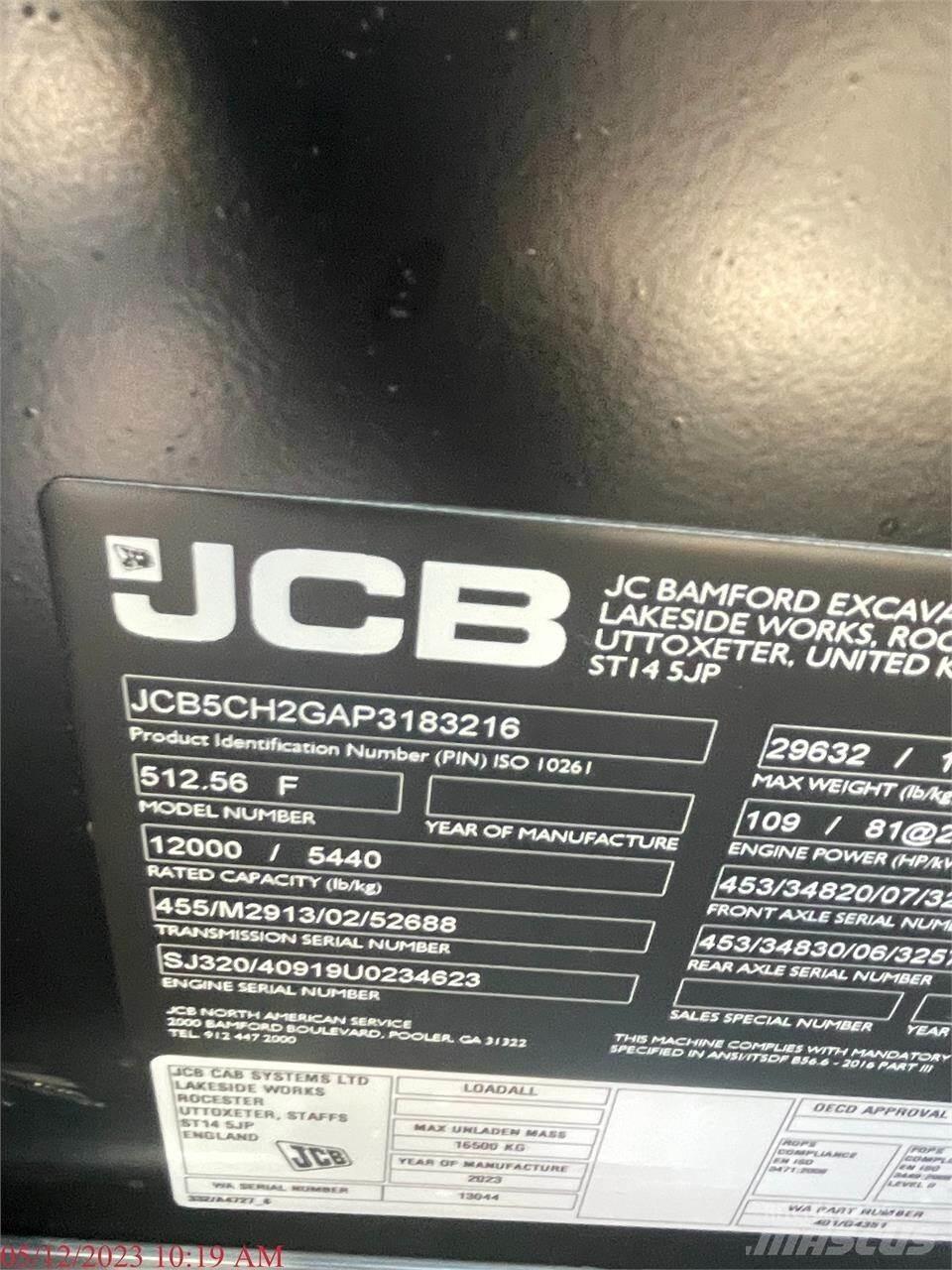 JCB 512-56 Chariot télescopique