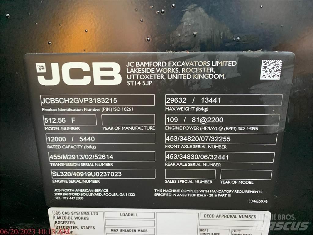 JCB 512-56 Chariot télescopique